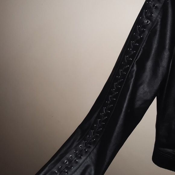 Guess Faux Leather Jacket - Picture 3 of 5